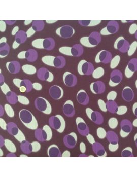 voile polyester taches violet bis